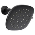 thumbnail image 1 of Moen 220R5 Verso 2.5 GPM Multi Function Square Shower Head - Black, 1 of 7