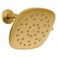 thumbnail image 1 of Moen 220R5EPBG Verso 1.75 GPM Multi Function Square Shower Head - Gold, 1 of 6