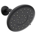 thumbnail image 1 of Moen 220R7BL Verso 2.5 GPM Multi Function Round Shower Head - Black, 1 of 7