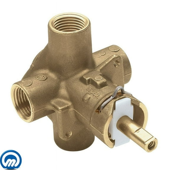 Moen 2510 Posi-Temp(R) 1/2" IPS connection includes pressure balancing