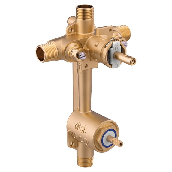 Moen 2581 Posi-Temp Pressure Balancing Valve with Built In 3-Function Transfer Valve, Includes Stops, CC/IPS