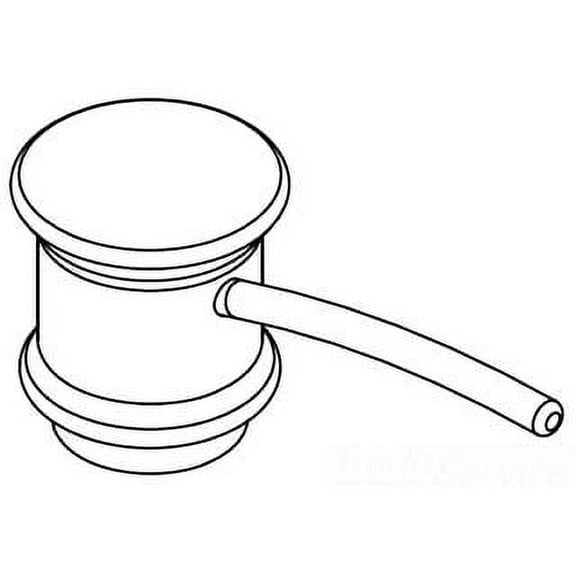 Moen 344114SRS Soap/Lotion Dispenser Head Only - Spot Resist Stainless
