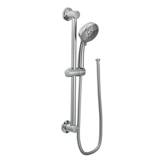 MOEN 3669EP 4-Spray 4 in. Eco-Performance Handheld Handshower with Slidebar in Chrome