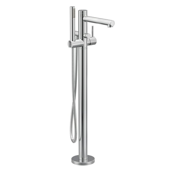 Moen 395 Align Floor Mounted Tub Filler - Chrome Faucets