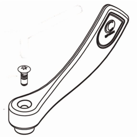 Moen 52010 Commercial Handle Service Kit in Polished Chrome