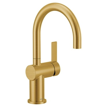 Moen 5622 Cia 1.5 GPM Single Hole Bar Faucet - Gold