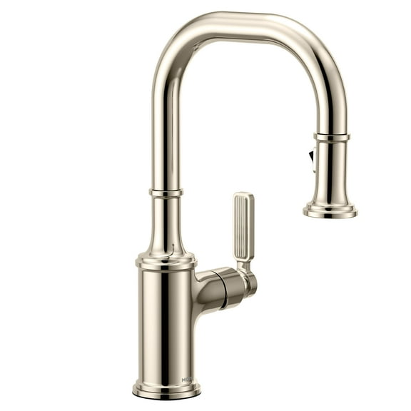 Moen 5770 Smyth 1.5 GPM Single Hole Bar Faucet - Nickel