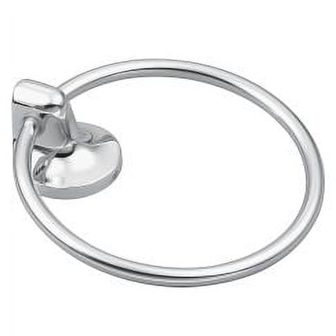 Moen 5886CH Aspen Round Closed Towel Ring in Polished Chrome