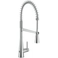 thumbnail image 1 of Moen 5925EWC Sleek 1.5 GPM Single Hole Pre-Rinse Pull Down Kitchen Faucet - Chrome, 1 of 7