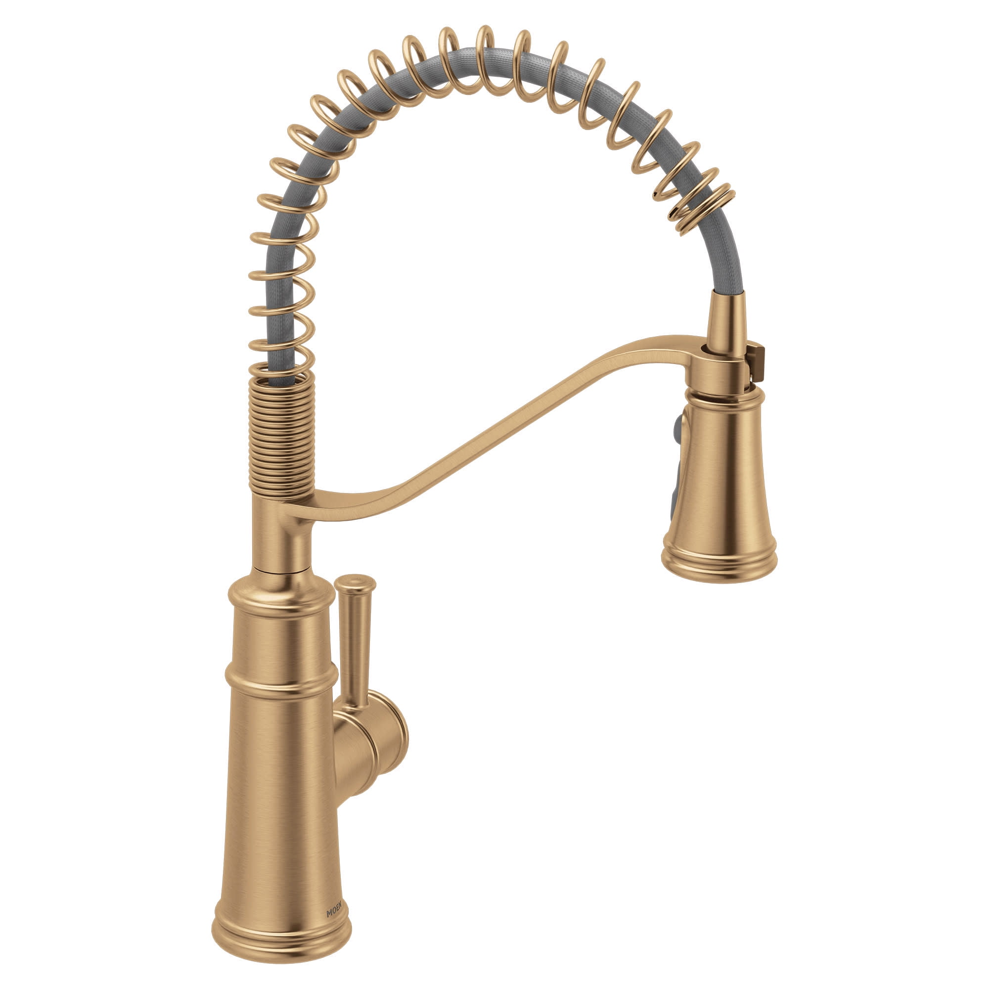 Moen 5927BZG Belfield 1.5 GPM Single Hole Pre-Rinse Pull Down Kitchen Faucet - Bronze