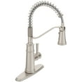 thumbnail image 1 of Moen 5927 Belfield 1.5 GPM Single Hole Pre-Rinse Pull Down Kitchen Faucet - Spot Resist, 1 of 7