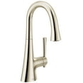 thumbnail image 1 of Moen 6126 Kurv 1.5 GPM Single Hole Pull Down Bar Faucet - Nickel, 1 of 7