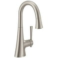 thumbnail image 1 of Moen 6126 Kurv 1.5 GPM Single Hole Pull Down Bar Faucet - Spot Resist Stainless, 1 of 7