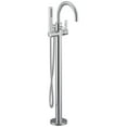 thumbnail image 1 of Moen 615 Cia Floor-Mounted Tub Filler, Chrome, 1 of 7