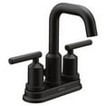 thumbnail image 1 of Moen 6150Bl Matte Black Two-Handle Bathroom Faucet, 1 of 5