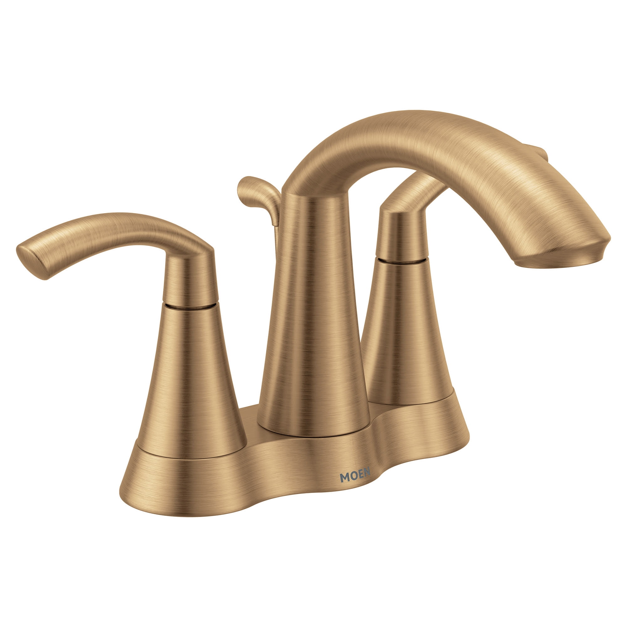 Moen 6172 Glyde 1.2 GPM Centerset Bathroom Faucet - Bronze
