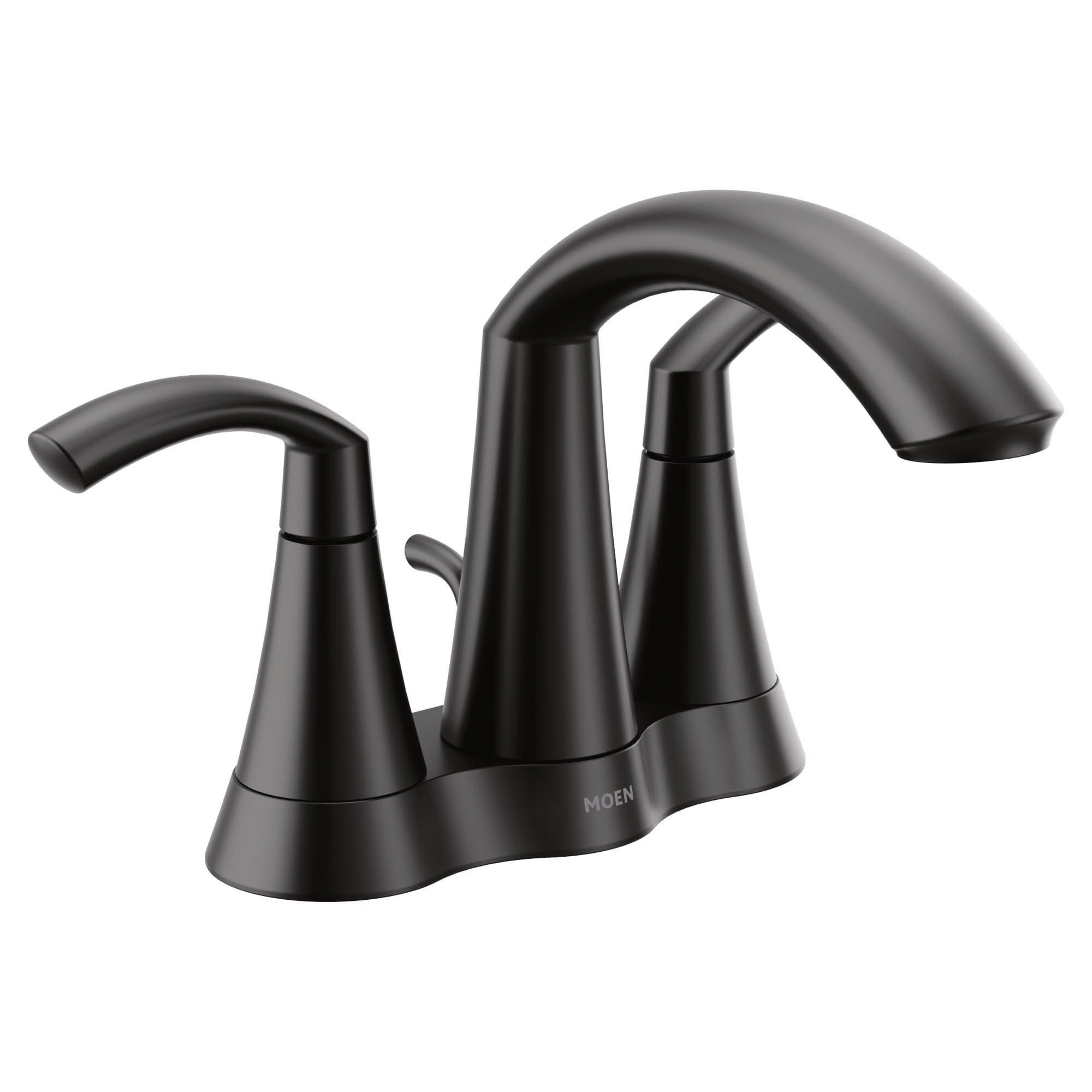 Moen 6172 Matte Black Bathroom Faucet