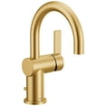 thumbnail image 1 of Moen 6221BG CIA Collection Single Handle Bathroom Sink Faucet, Brushed Gold, 1 of 7