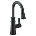 thumbnail image 1 of Moen 6260 Belfield 1.5 GPM Single Hole Pull Down Bar Faucet - Black, 1 of 3