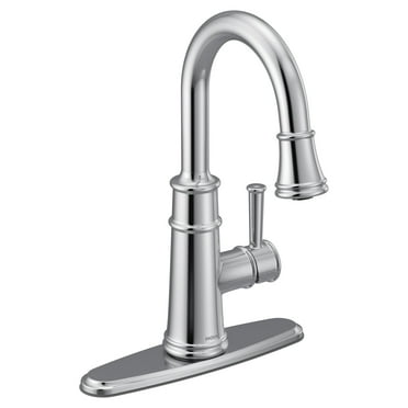 Moen 6260 Belfield 1.5 GPM Single Hole Pull Down Bar Faucet - Chrome
