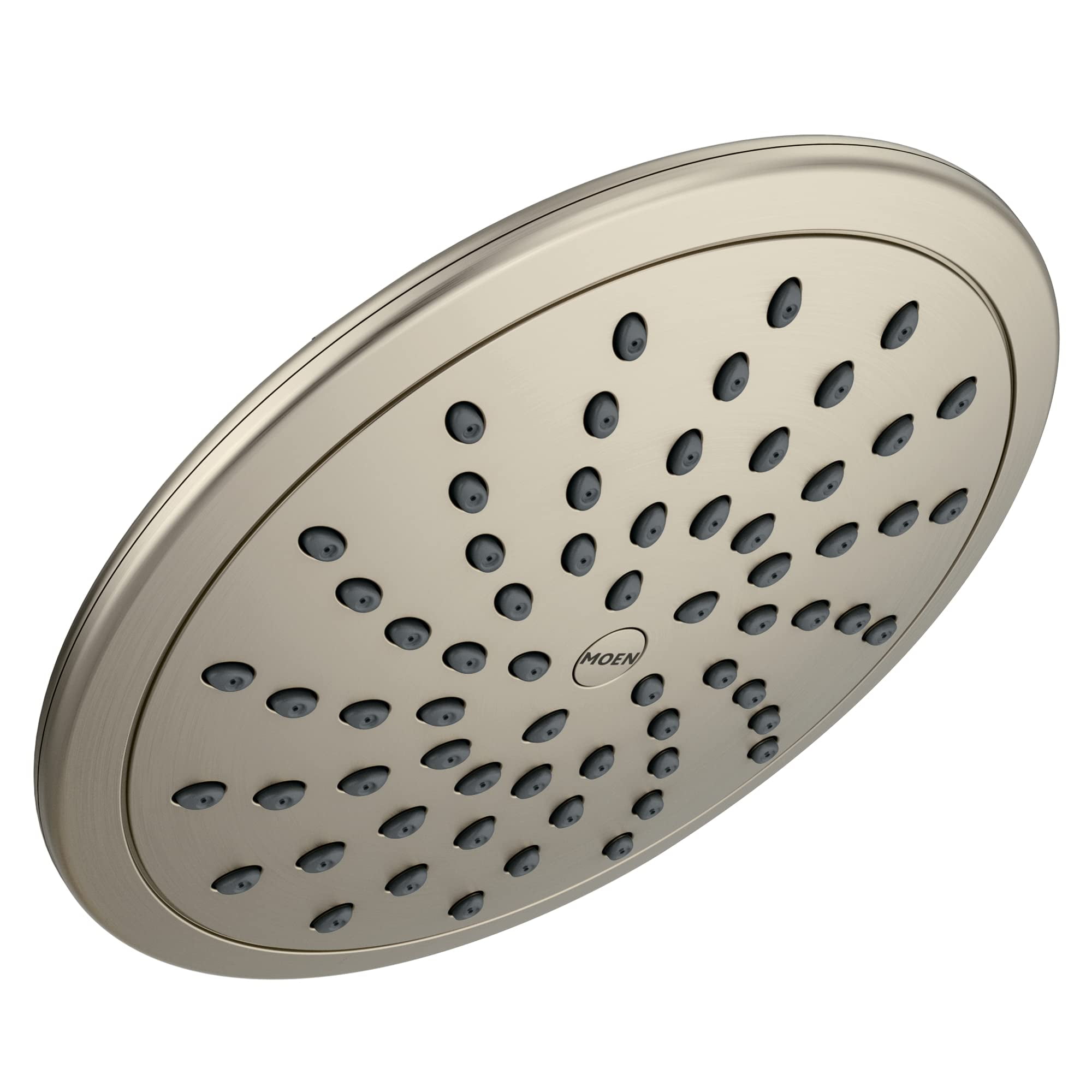 8-Inch Brushed Nickel Eco-Performance Rain Shower Head