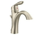 thumbnail image 1 of Moen 6400BN Brushed nickel one-handle bathroom faucet, 1 of 7