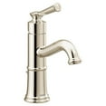 thumbnail image 1 of Moen 6402NL Belfield Single Handle Monoblock Bathroom Sink Faucet in Polished Nickel, 1 of 4