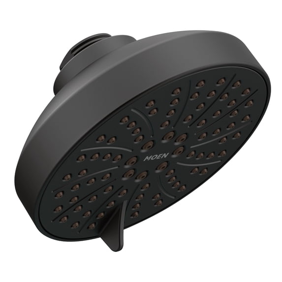 Moen 6512EPBL Eco Performance 1.75 GPM 6 Function Shower Head - Black