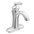 thumbnail image 1 of Moen 66600 Chrome one-handle bathroom faucet, 1 of 3