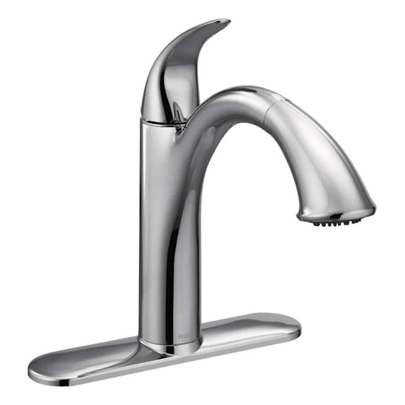 Moen 67545C Camerist Pullout Spray High-Arc Kitchen Faucet - Chrome
