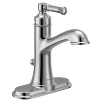 Moen 6803 Dartmoor Single Handle Monoblock Bathroom Sink Faucet in Polished Chrome
