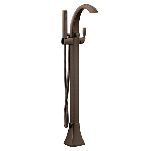 Moen 695 Voss Floor Mounted Tub Filler - Bronze
