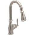 thumbnail image 1 of Moen 7185Ewsrs Spot Resist Stainless One-Handle Pulldown Kitchen Faucet, 1 of 5