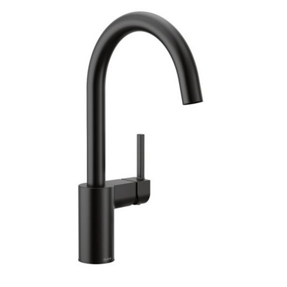 Moen 7365 Align High-Arc Kitchen Faucet - Black