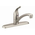 thumbnail image 1 of Moen 7425SRS Chateau One-Handle Low Arc Kitchen Faucet, Spot Resist Stainless, 1 of 4