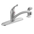 thumbnail image 1 of Moen 7430 Chateau One-Handle Low-Arc Kitchen Faucet, Chrome, 1 of 6