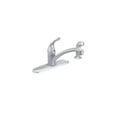 thumbnail image 1 of Moen Chateau 7430 Single Lever Handle Kitchen Faucet with Side Spray and Deckplate, 1 of 2