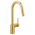 thumbnail image 1 of Moen 7565Ev U By Moen Align 1.5 GPM Single Hole Pull Down Kitchen Faucet - Gold, 1 of 6