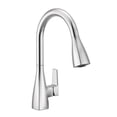 thumbnail image 1 of Moen 76162 Slate One Handle High Arc Pulldown Kitchen Faucet 1.5 GPM, 1 of 3