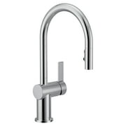 Moen 7622 Cia 1.5 GPM Single Hole Pull Down Kitchen Faucet - Chrome