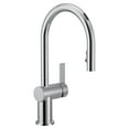 thumbnail image 1 of Moen 7622EVC Cia 1.5 GPM Single Hole Pull Down Kitchen Faucet - Chrome, 1 of 7