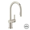 thumbnail image 1 of MOEN 7622EVSRS Cia Single-Handle Smart Touchless Pull Down Sprayer Kitchen Faucet with Voice Control and Power Clean in Stainless, 1 of 10