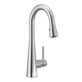 thumbnail image 1 of Moen 7664 Brass Chrome Kitchen Faucet, 1 of 6
