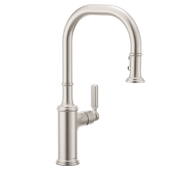 Moen 7770 Smyth 1.5 GPM Single Hole Kitchen Faucet - Spot Resist Stainless
