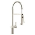 thumbnail image 1 of Moen 7822 Cia 1.5 GPM Pre-Rinse Semi-Professional Pull Down Kitchen Faucet - Spot Resist, 1 of 7
