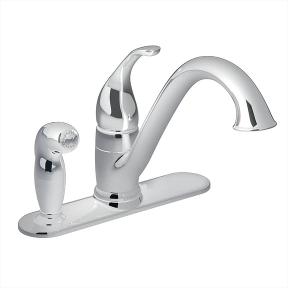 Moen 7835 Camerist Single Handle Low-Arc Kitchen Faucet - Chrome