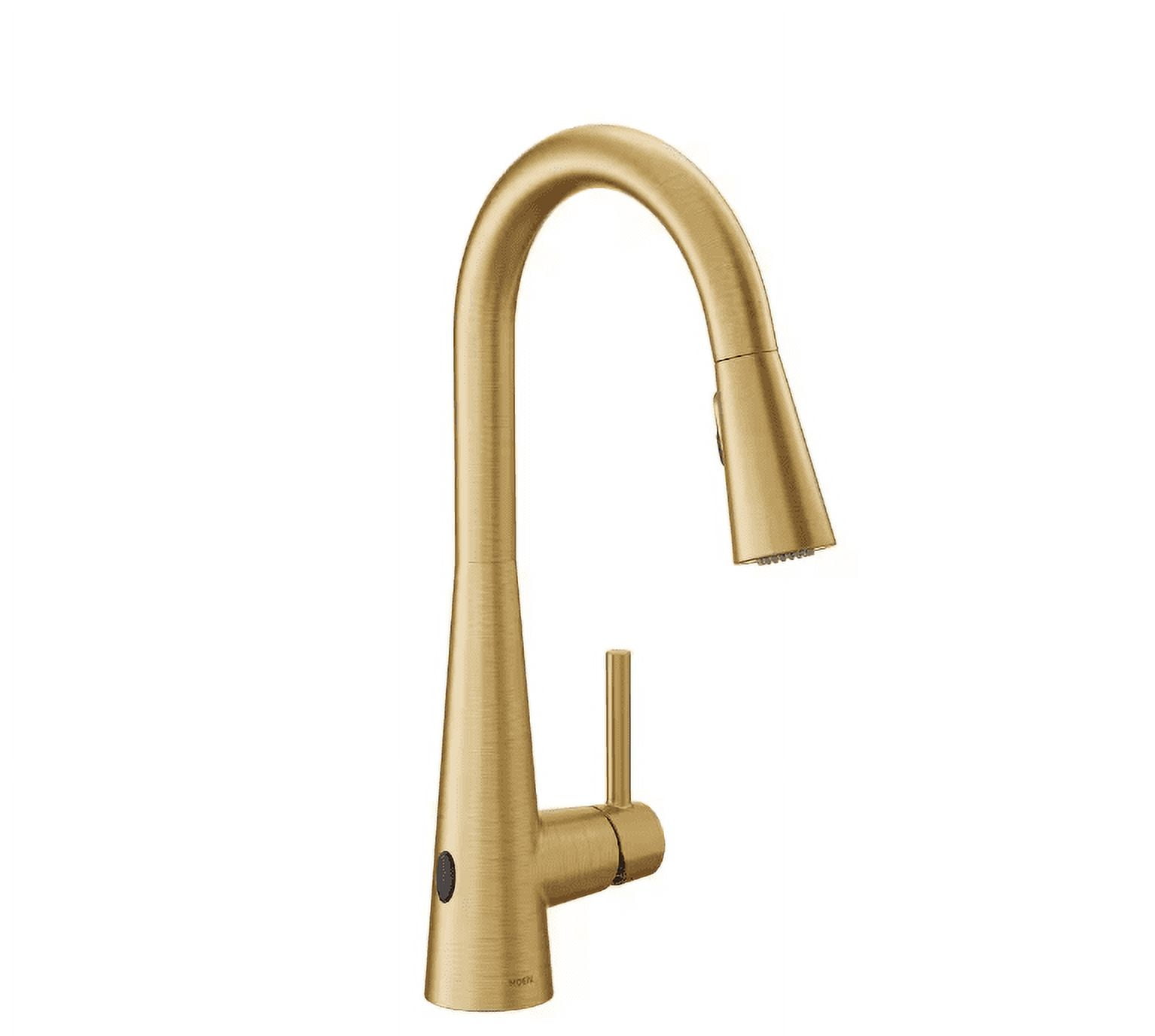 Modern Stainless Steel 15'' Pull-Out Spray Kitchen Faucet