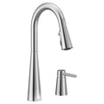 thumbnail image 1 of Moen 7871 Sleek One-Handle High Arc Kitchen Faucet, Chrome, 1 of 6