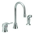 thumbnail image 1 of Moen  M-Bition Widespread Kitchen Faucet 8138 Chrome, 1 of 2