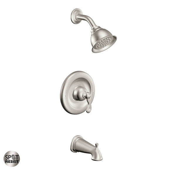 Moen 82008SRN Posi-Temp Pressure Balanced Tub And Shower Trim - Nickel
